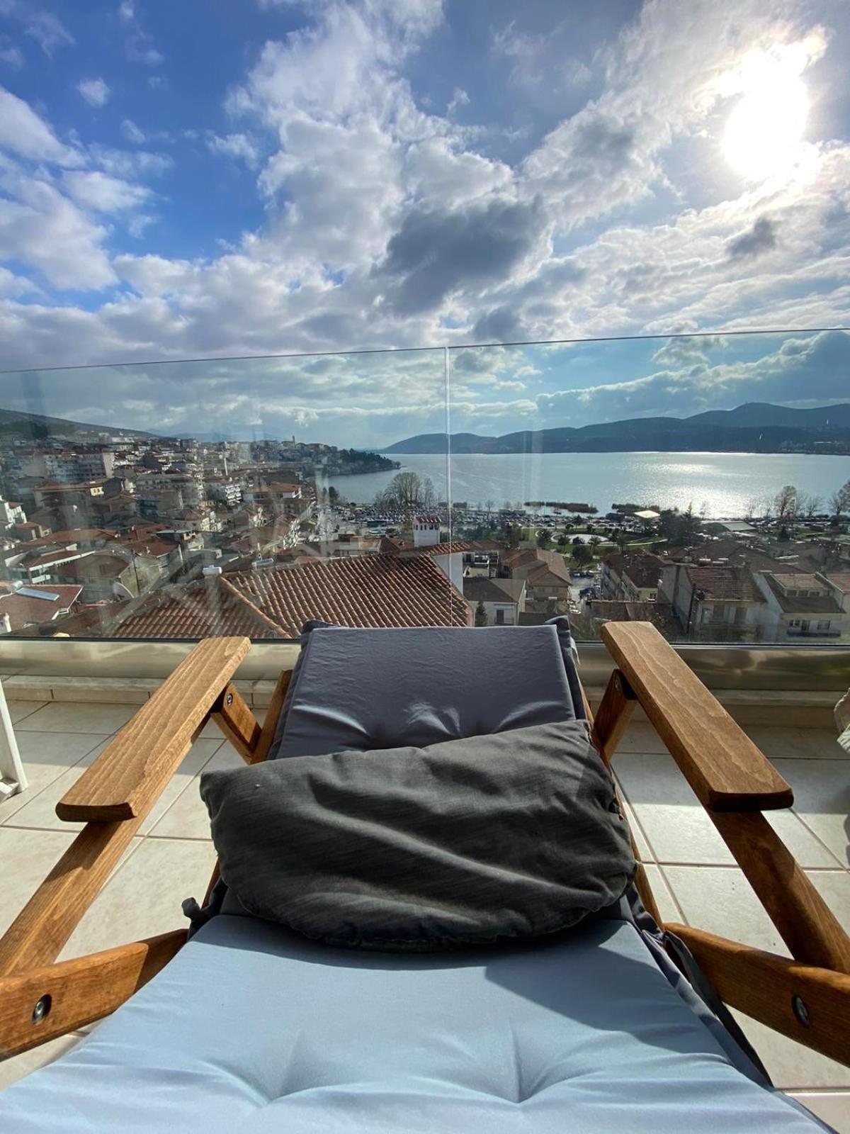 Calm Lake Balcony Kastoria Ngoại thất bức ảnh