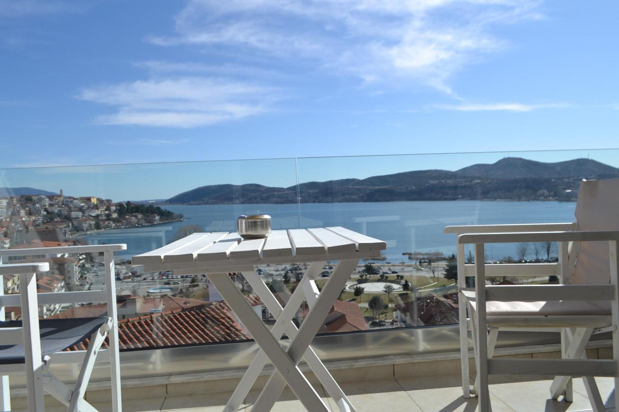 Calm Lake Balcony Kastoria Ngoại thất bức ảnh
