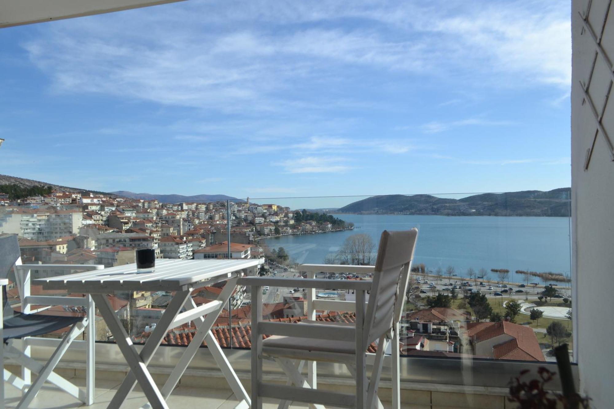 Calm Lake Balcony Kastoria Ngoại thất bức ảnh