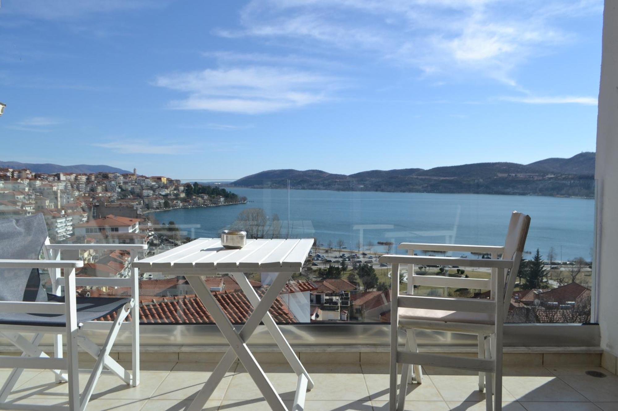Calm Lake Balcony Kastoria Ngoại thất bức ảnh